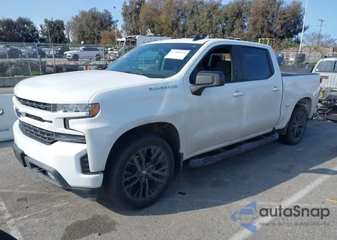2021 Chevrolet Silverado 1500 2Wd Short Bed Rst из США, поврежденный, VIN 1GCPWDED1MZ414034
